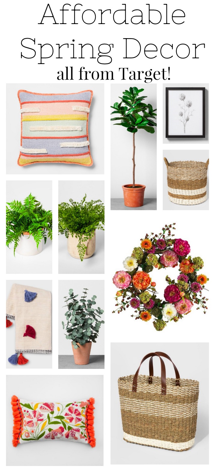 Affordable Spring Decor from Target