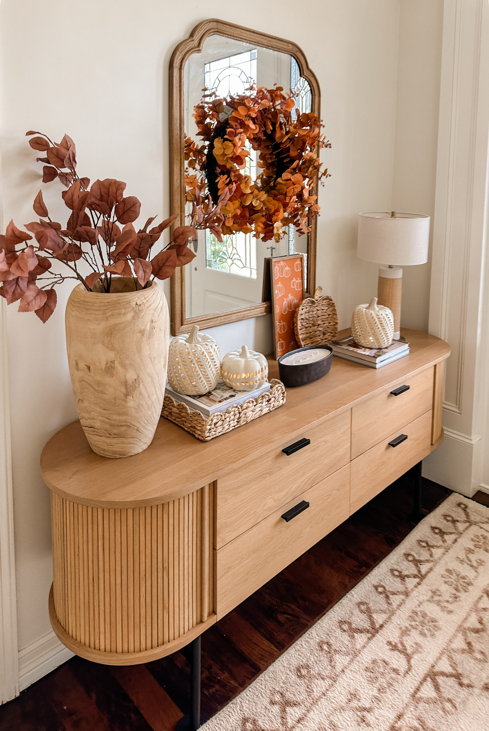 Fall Entryway Decor