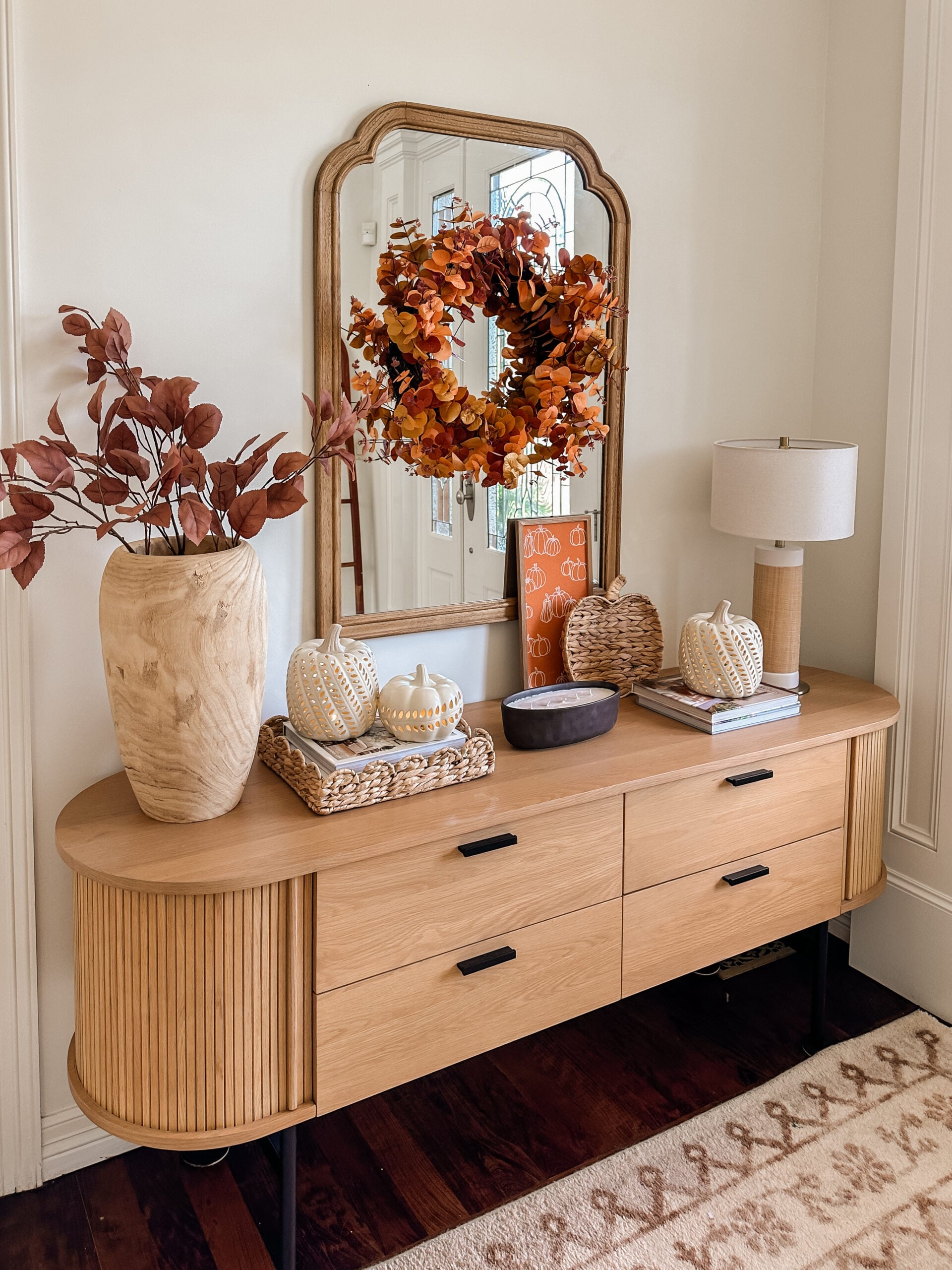 Fall Entryway Decor