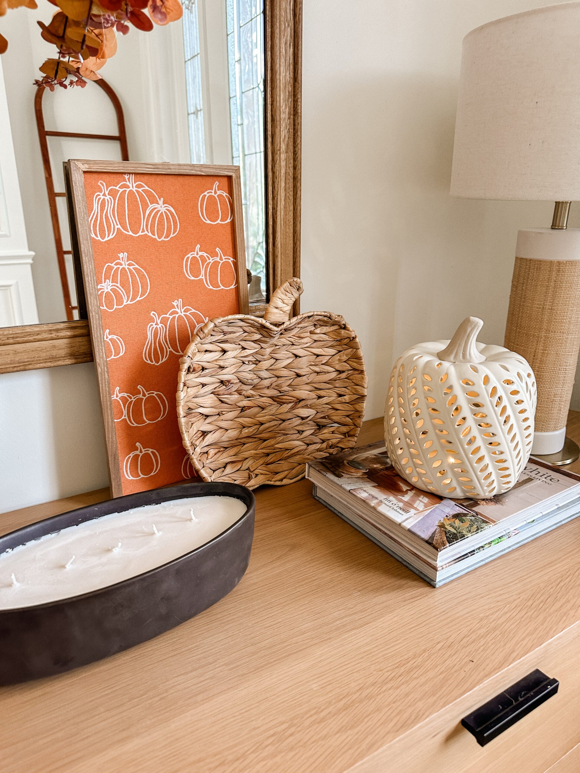 Fall Entryway Decor
