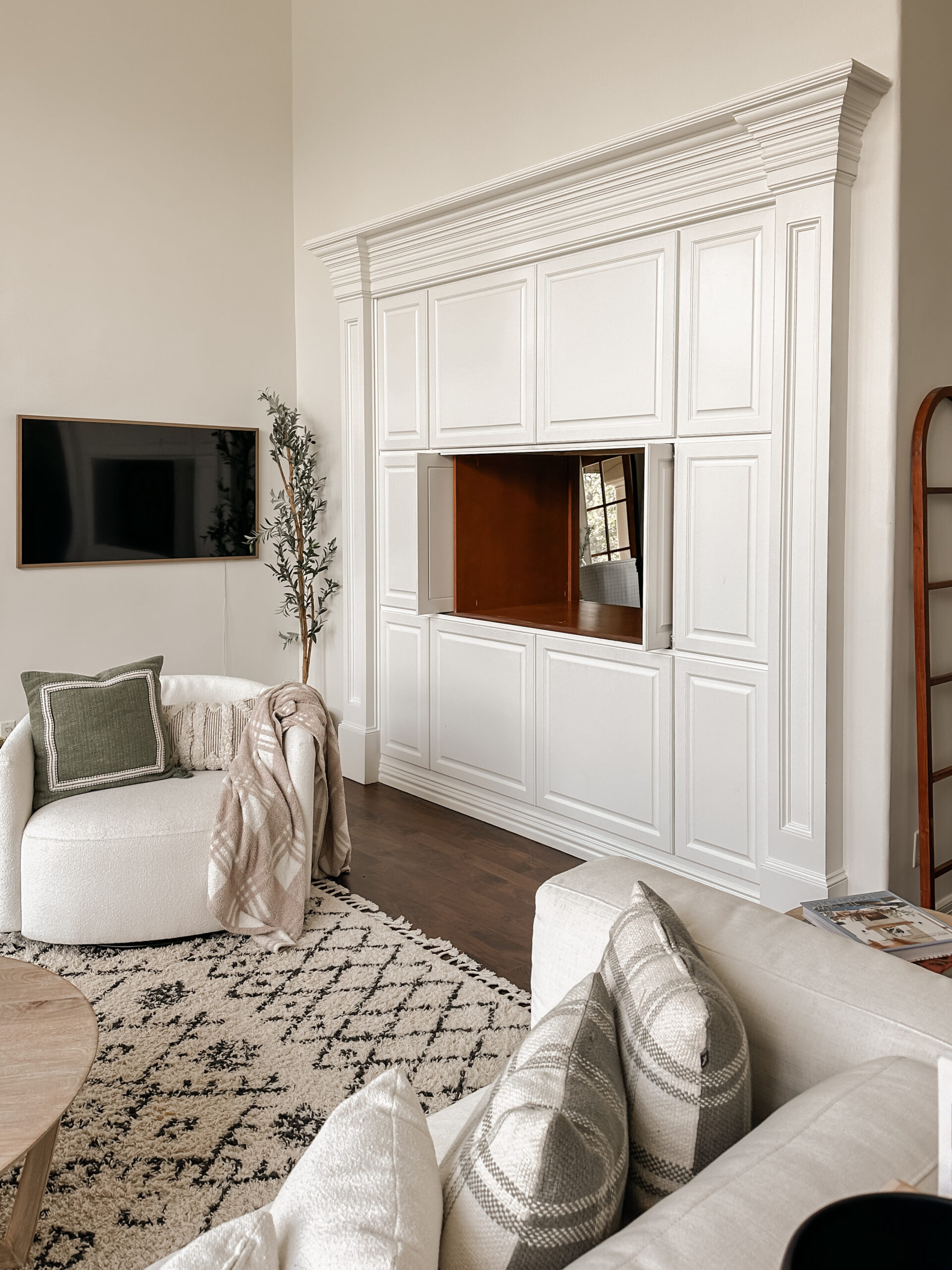 DIY Built-In Cabinet Transformation--Part 1