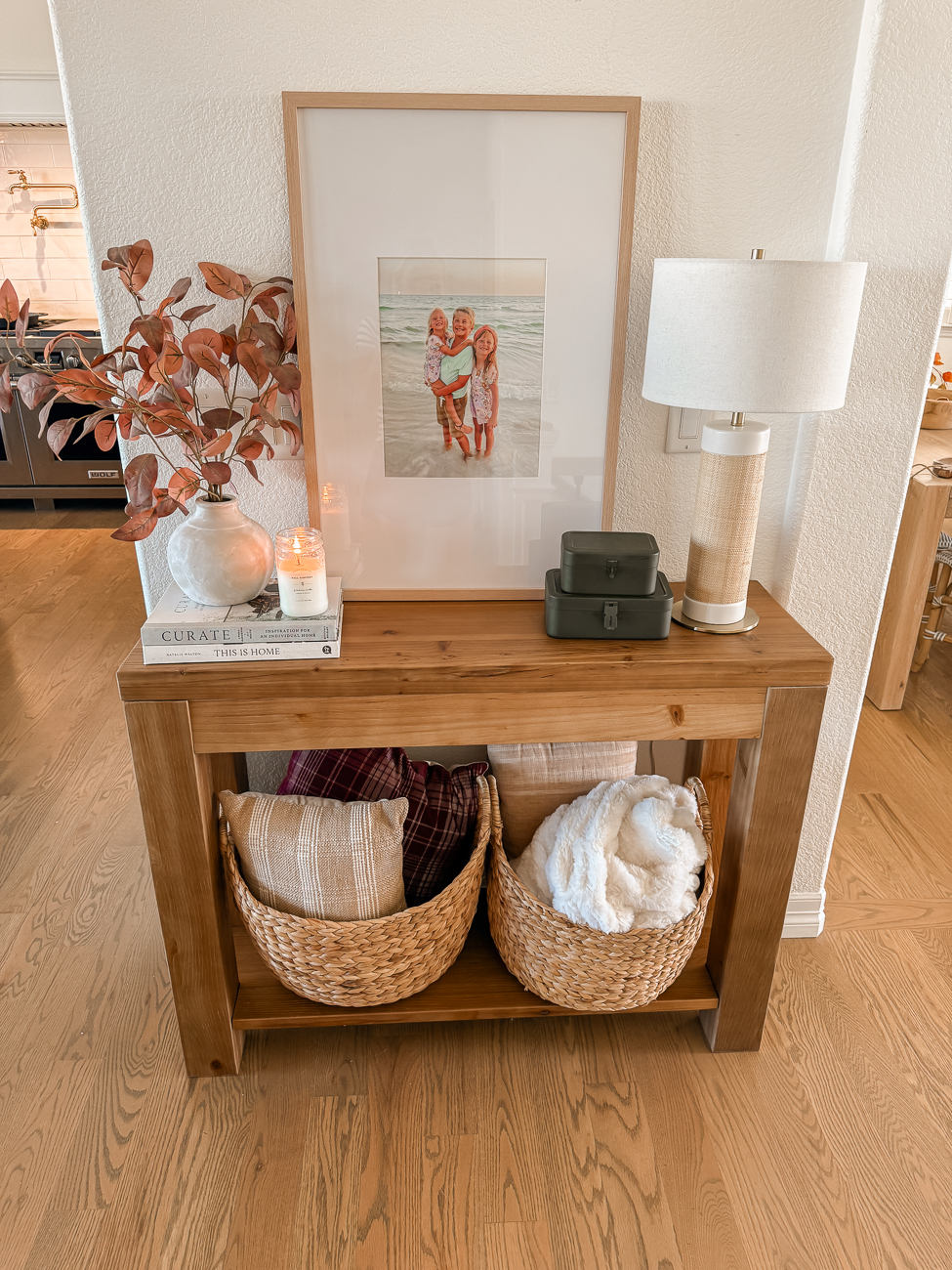 New Console Table + Decor Idea